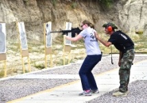 Intern learns to shoot